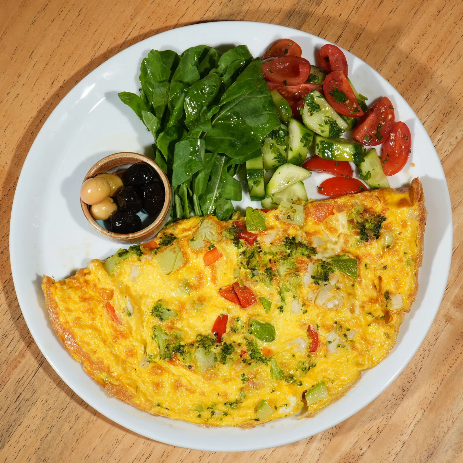 Sebzeli Diyet Omlet