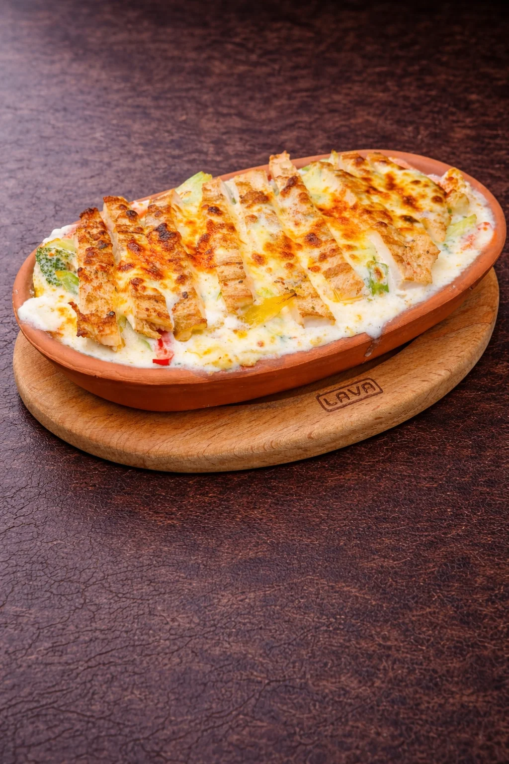 Fırında Tavuklu Sebze Graten