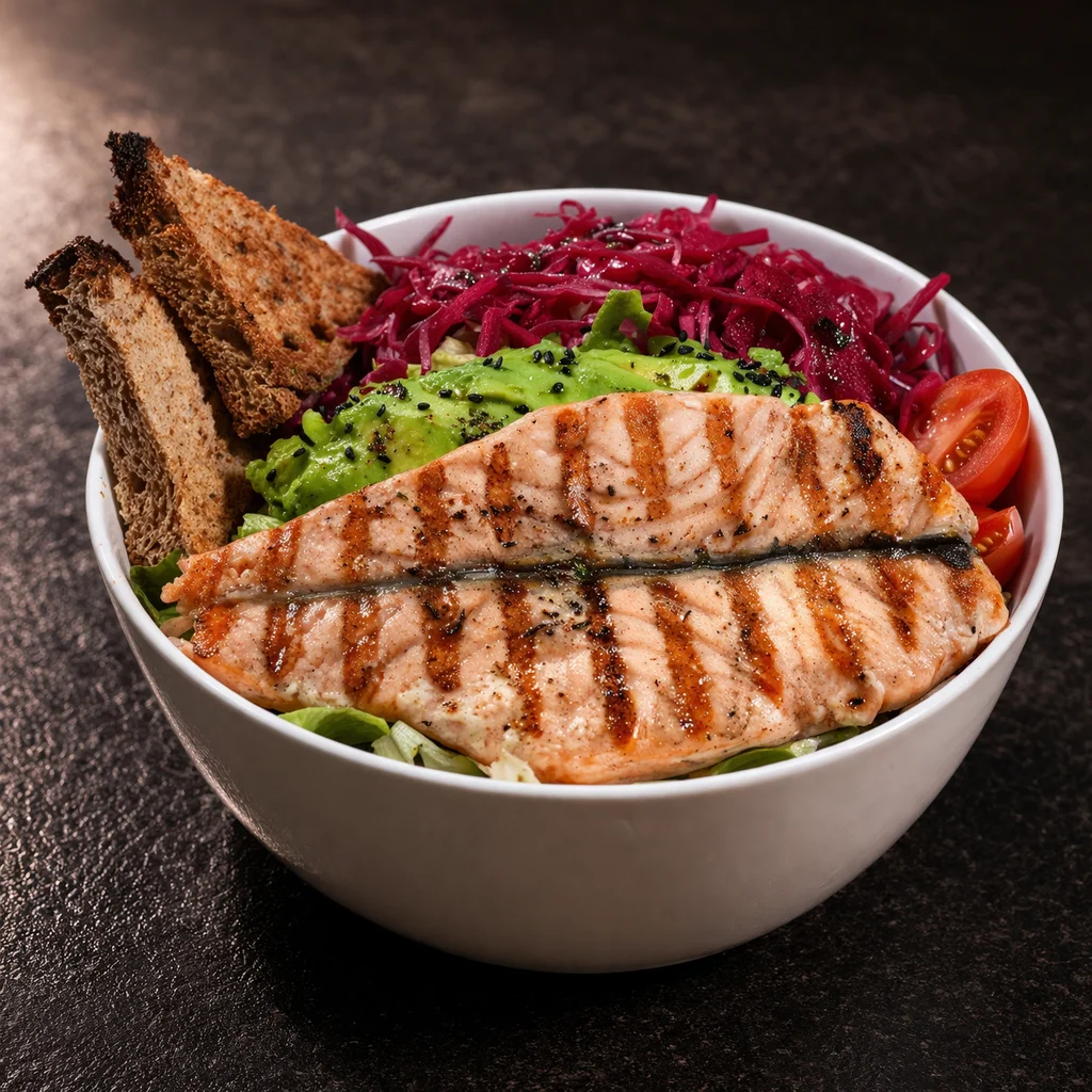 Izgara Somon & Avokado Bowl
