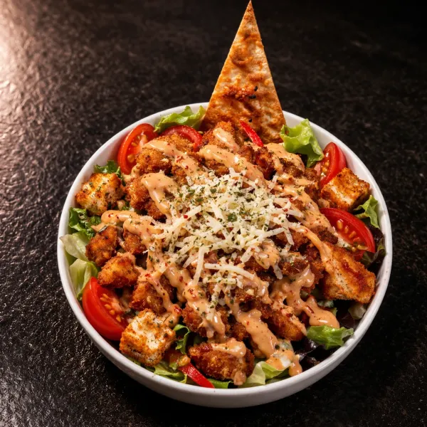 Cajunlu Tavuk Salata