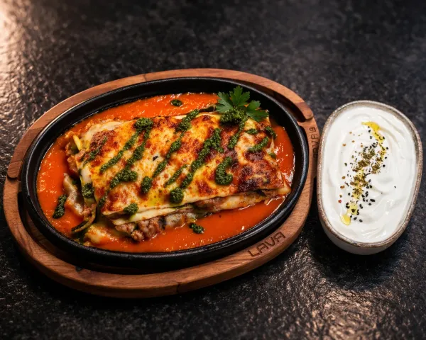 Kıymalı Sebzeli Lazanya
