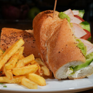 Beyaz Peynirli ve Jambonlu Baget