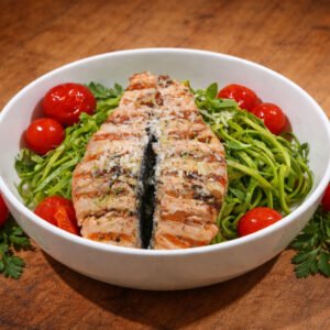 Glutensiz Izgara Somon & Kabak