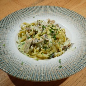 Tavuklu Fettuccinne Alfredo