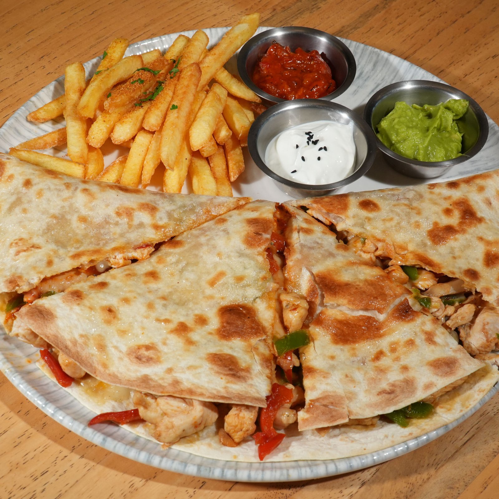 Tavuklu Quesadilla